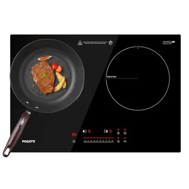 Fogatti FOIH2B Double Induction Cooktop for RV