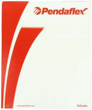 Esselte Fastener Folder - Letter - 8.5" X 11" - 1/3 Tab Cut - 2 Fastener - 25 / Box - 25pt. - Blue (FP213)