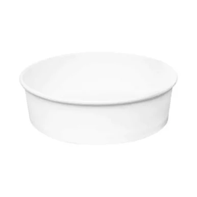Karat FPPSB48 Food Bucket, 48 Oz, 7.99" Dia X 2.4"h, White, Paper, 270/carton