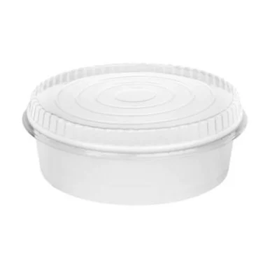 Karat FPPSBL203OPS Plastic Lid For Food Bucket, Clear, Plastic, 270/carton
