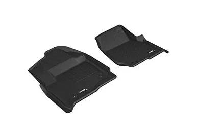 3D Mats L1FR10711509 Kagu Floor Mat - Black