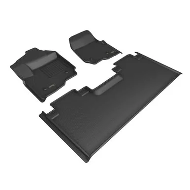3D Mats L1FR16001509 Kagu Floor Mat - Black