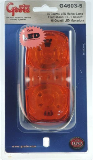 Grote G46035 Marker Lamp - Yellow