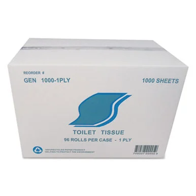 Betty Mills GEN10001PLY Small Roll Bath Tissue, 1-ply, 1000 Sheets/roll, 1.64 In Core, 96/carton