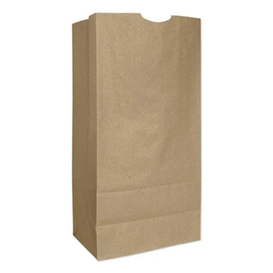 General Supply GH16 Grocery Paper Bags, Heavy-duty, #16 Size, 7.75" X 4.81" X 16", Natural, 500/bundle