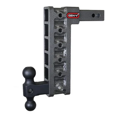 Gen Y Hitch GH316 Mega Duty Adjustable Drop Hitch 2" Receiver 12.5" Drop Dual Ball