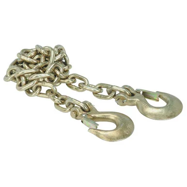 GEN-Y Hitch Safety Chain 3/8 x 84" with 2 Safety Slip Hooks Grade 70 GH-70684