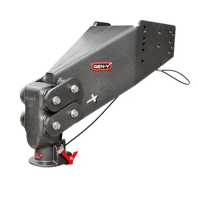 Gen Y Hitch GH8075AL Executive Torsion Flex Auto Latch Fifth Wheel To Gooseneck Adapter
