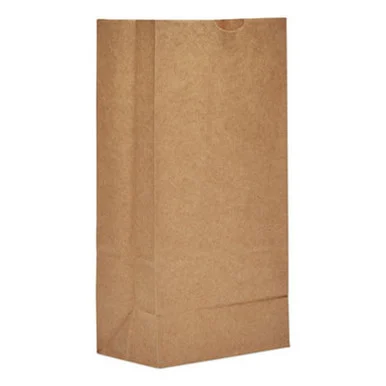 General Supply GH8500 Grocery Paper Bags, Heavy-duty, #8 Size, 6.13" X 4.13" X 12.44", Natural, 500/bundle