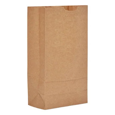 General Supply GK10 Grocery Paper Bags, #10 Size, 6.31" X 4.19" X 12.38", Natural, 2,000/bundle
