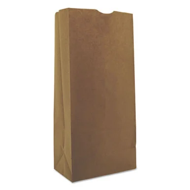 General Supply GK25500 Grocery Paper Bags, #25 Size, 8.25" X 5.25" X 18", Natural, 500/bundle