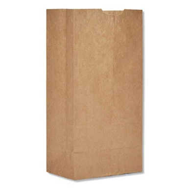 General Supply GK4500 Grocery Paper Bags, #4 Size, 5" X 3.33" X 9.75", Natural, 500/bundle