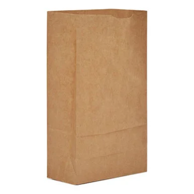 General Supply GK6 Grocery Paper Bags, #6 Size, 6" X 3.63" X 11.06", Natural, 2,000/bundle