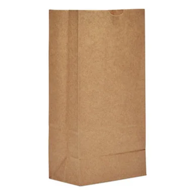 General Supply GK8 Grocery Paper Bags, #8 Size, 6.13" X 4.17" X 12.44", Natural, 2,000/bundle