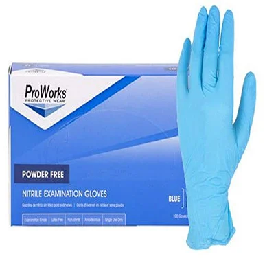 ProWorks Nitrile Exam Gloves (gln135fl) - Hospital Specialty