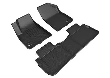 3D Mats L1GM02701509 Kagu Floor Mat - Black