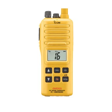Icom GM1600DU71 Gmdss Vhf Handheld W/bp-234 Battery & Charger
