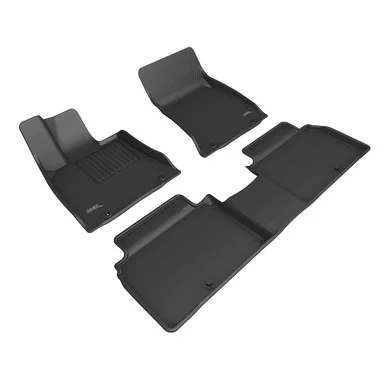 3D Mats L1GS01001509 Kagu Floor Mat - Black
