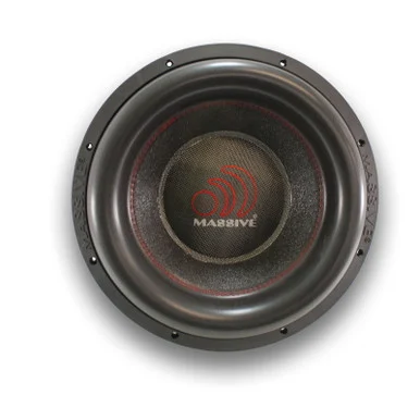 Massive Audio GTR124 12 Dvc 1600w 4 Ohm Woofer"