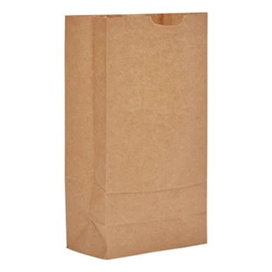 General Supply GX10500 Grocery Paper Bags, Extra-heavy-duty, #10 Size, 6.31" X 4.19" X 13.38", Natural, 500/bundle