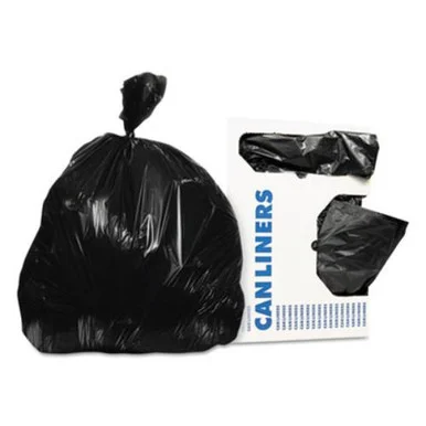 Reprime H6036MK Low-density Can Liners, 20-30 Gal, 0.5 Mil, 30 X 36, Black, 250/carton