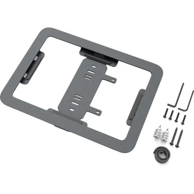 Heckler Design Wall Mount for iPad, Network Adapter, Gang Box - Black Gray (h650-bg)
