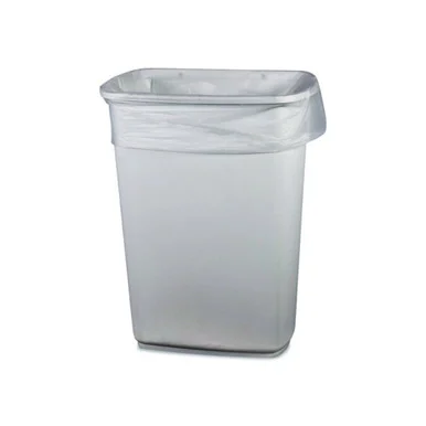 Heritage H6639YCRAC Linear Low-density Can Liners, 33 Gal, 1 Mil, 33" X 39", Clear, 150/carton