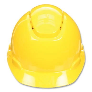 3m H702SFVUV Securefit H-series Hard Hats, H-700 Vented Cap With Uv Indicator, 4-point Pressure Diffusion Ratchet Suspension, Yellow