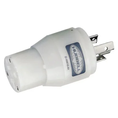 Hubbell Wiring HBL31CM29 Hubbell Hbl31cm29 Adapter 15a Female To 30a Male