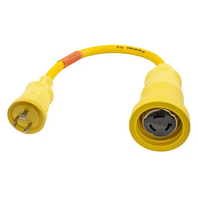 Hubbell Hbl61cm56 Adapter 50a 12v Female To 30a Male