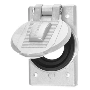 Hubbell Wiring HBL74CM25WOAW Hubbell Hbl74cm25woaw Cover F/ 26cm10
