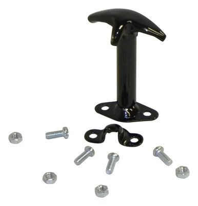 Crown Automotive Jeep Replacement Black L or R Hood Catch Kit for 1941-1995 Jeep MB, CJs & YJ Wrangler HC2