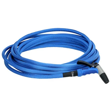 Hosecoil HF50K 50' Blue Flexible Hose Kit With Rubber Tip Nozzle