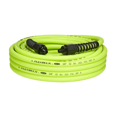 Legacy Manufacturing HFZP3850YW2 Flexzilla Pro 3/8"x 50' Ft. Zillagreen Air Hose With 1/4"