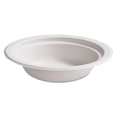 Huhtamaki HUH25780 Paper Pro Round Bowls, 12 Oz, Beige, 125/bag, 8 Bags/carton