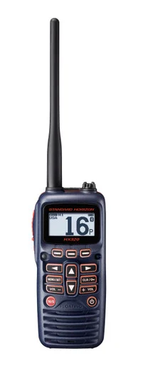 Standard Horizon HX320 Handheld Marine VHF Radio 6W Bluetooth USB Charging