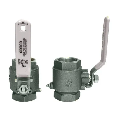 Groco IBV-250-S 1/4" Npt #316 Stainless Steel In-line Ball Valve