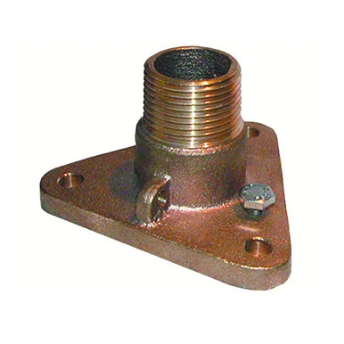 Groco IBVF-1000 1" Bronze Nps To Npt Flange Adapter