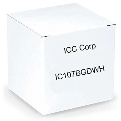 ICC 3 GHz F-Type Modular Jack with Gold Plated Connector in HD Style (ic107bgdwh)