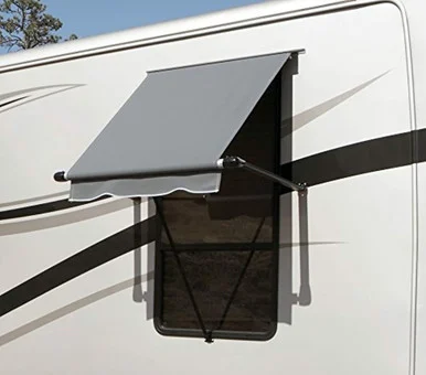 Carefree of Colorado ICJV01 Window Awning Hardware - Black