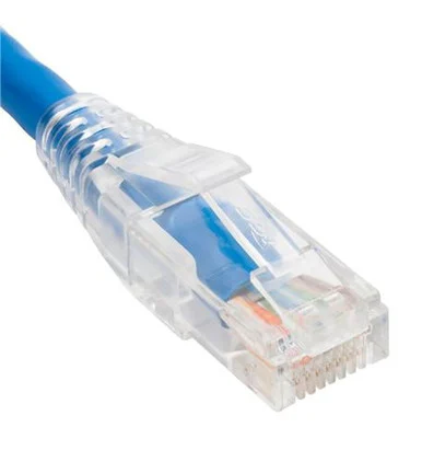 ICC CAT6 Clear Boot Patch Cord ICPCSF07BL