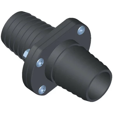 Th Marine ILS-750-DP T-h Marine Double Barb Inline Scupper Check Valve - 3/4" - Black