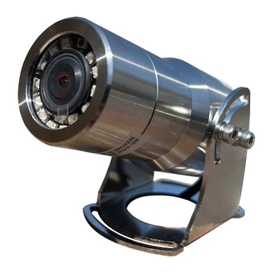 Iris Innovations IRIS090 Iris 316 Stainless Steel Marine Camera - Tvl - Wide Angle - Reversible - Nitrogen Purged - Infrared