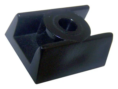 Crown Automotive Jeep Replacement Front or RearFender Flare Nut, Black Plastic, Front or Rear, Left or Right J4004868