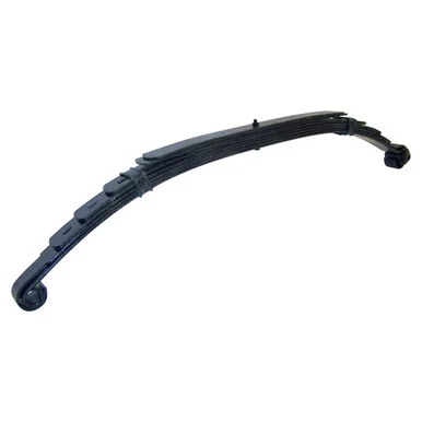Crown Automotive Jeep Replacement HD Front Leaf Spring Assembly for 1976-86 Jeep CJ's; 7 Leaf w/ Only One Bushing J5354892