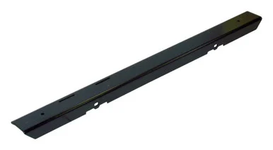 Crown Automotive Jeep Replacement Black Front Bumper for 1955-1986 Jeep CJs J5355342