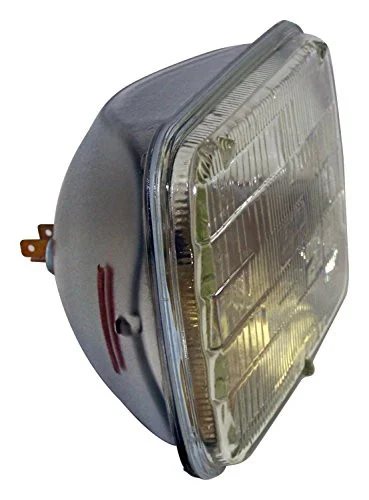 Crown Automotive Jeep Replacement Left or Right Sealed Beam Halogen Headlight for YJ, XJ, MJ, SJ, J-Series J8134319