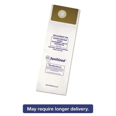 Panasonic JANADVSPEC21 Advance Spectrum, Clarke Carpetmaster Vacuum Cleaner Bags