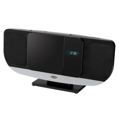 Jensen JBS215 Wall Mountable Bluetooth Music System with CD Player