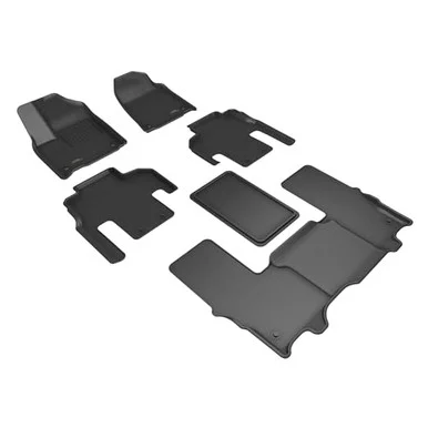 3D Mats L1JP03301509 Kagu Floor Mat - Black